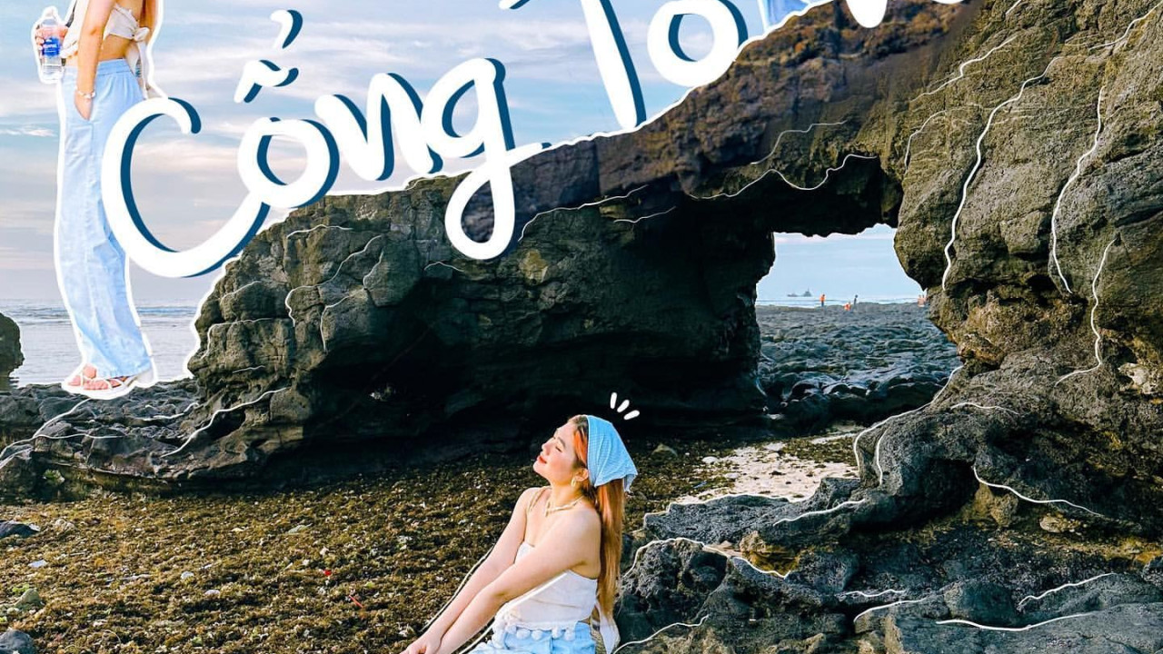 Du Lịch Lý Sơn - Cổng Tò Vò Lý Sơn